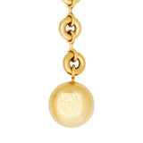 Cintura a catena Donut in ottone E564244X01 8130 LOEWE 