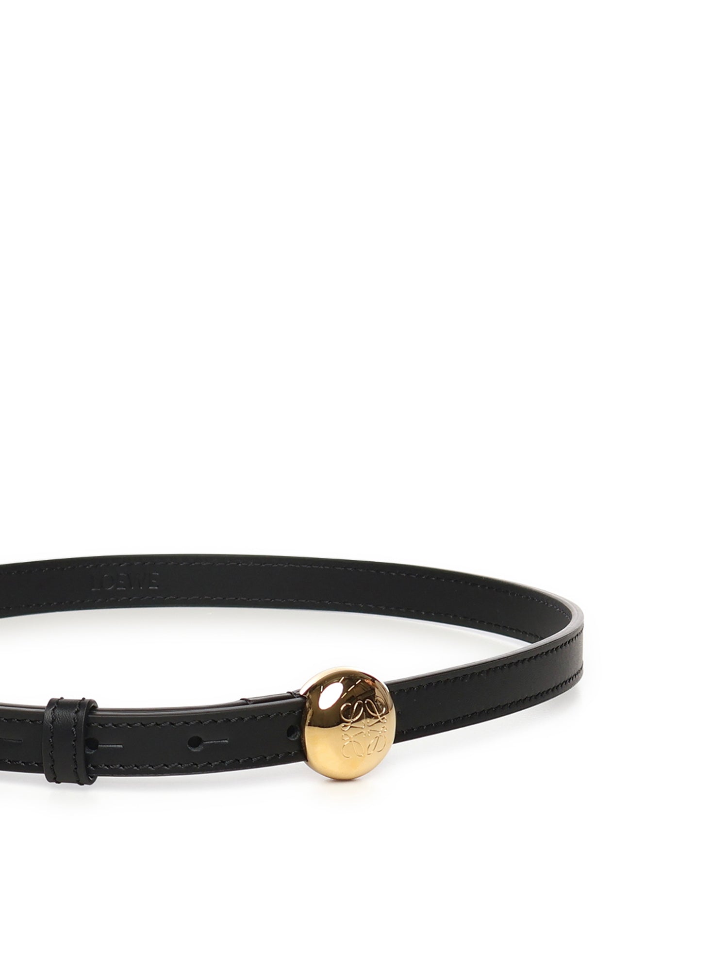 Cintura Pebble in pelle di vitello E619Z16X17 1206 LOEWE 