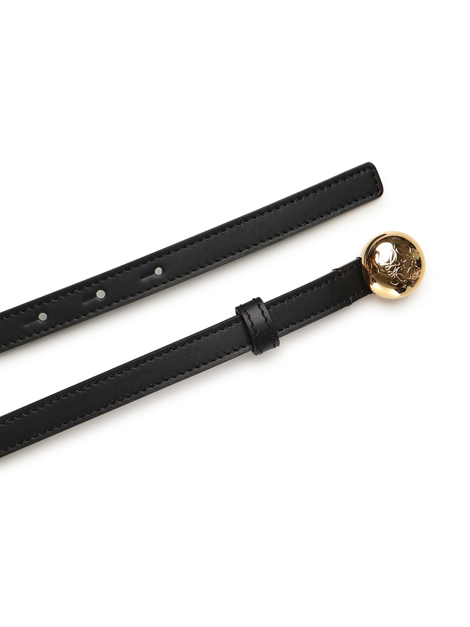 Cintura Pebble in pelle di vitello E619Z16X17 1206 LOEWE 