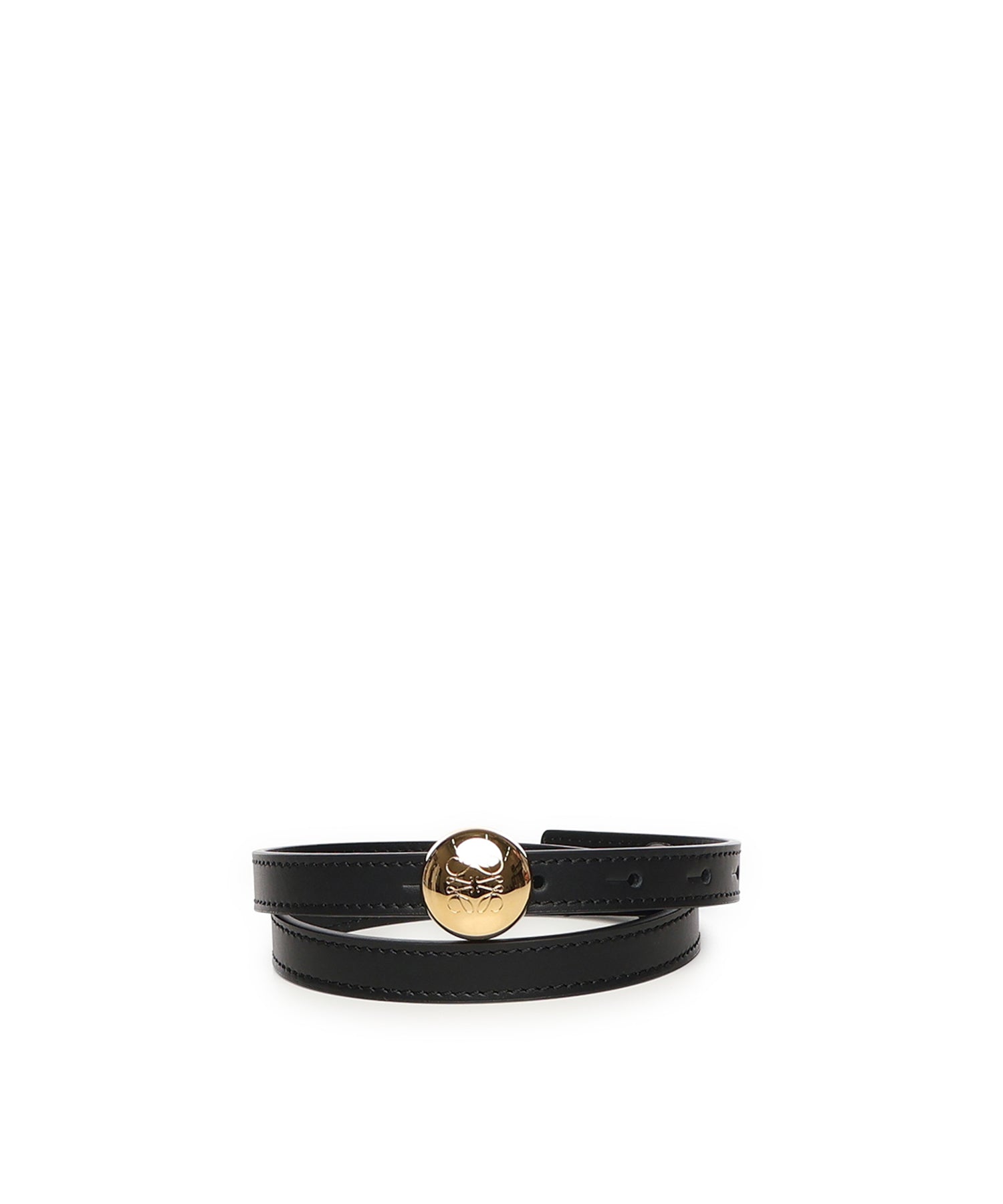 Cintura Pebble in pelle di vitello E619Z16X17 1206 LOEWE 