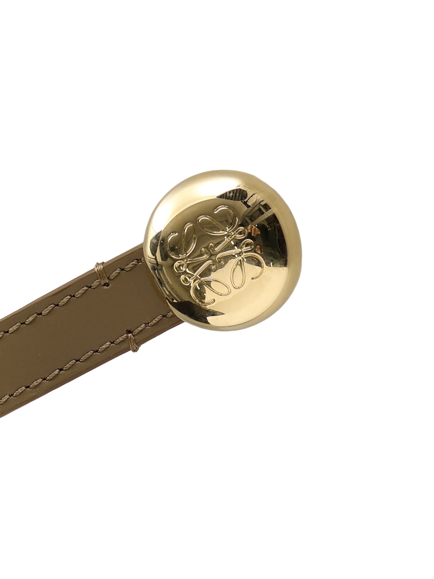 Cintura Pebble in pelle di vitello E619Z16X17 3967 LOEWE 