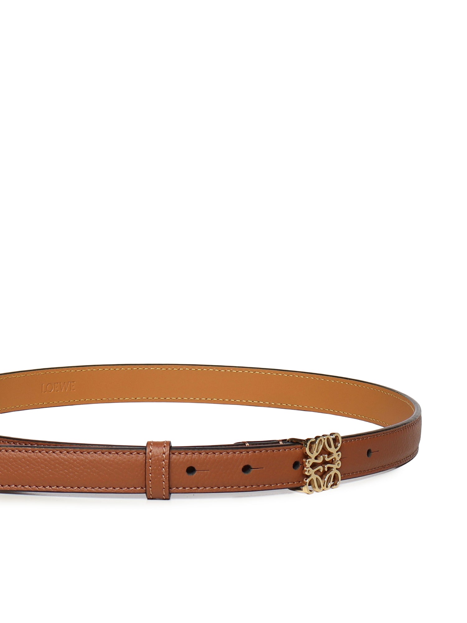 Cintura Anagram in pelle di vitello E821Z15X02 2526 LOEWE 