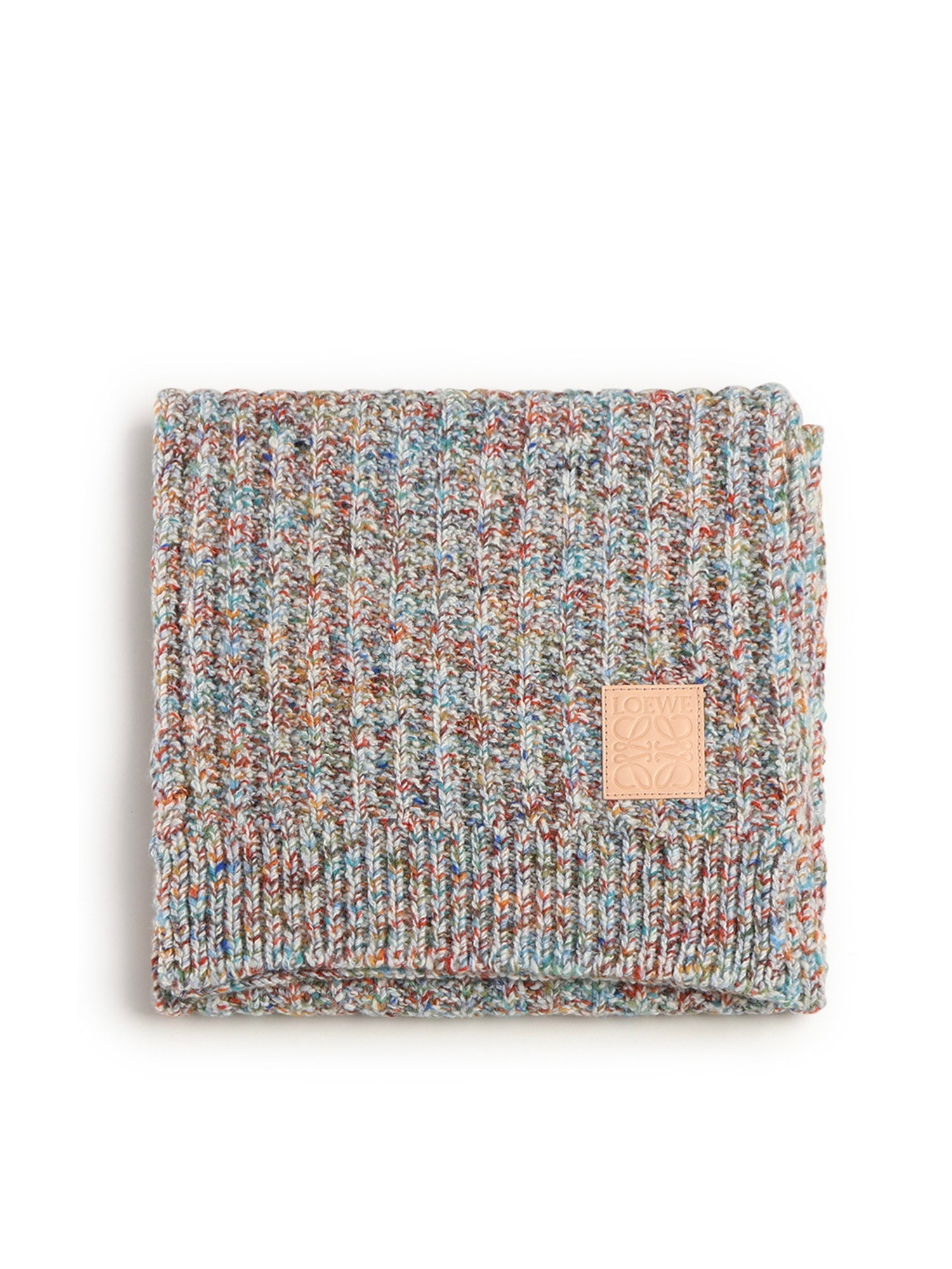 Sciarpa in misto lana e cashmere F655SS1X05 9990 LOEWE 