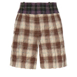 Shorts in lana e cotone H526Y04WIJ 2994 LOEWE 