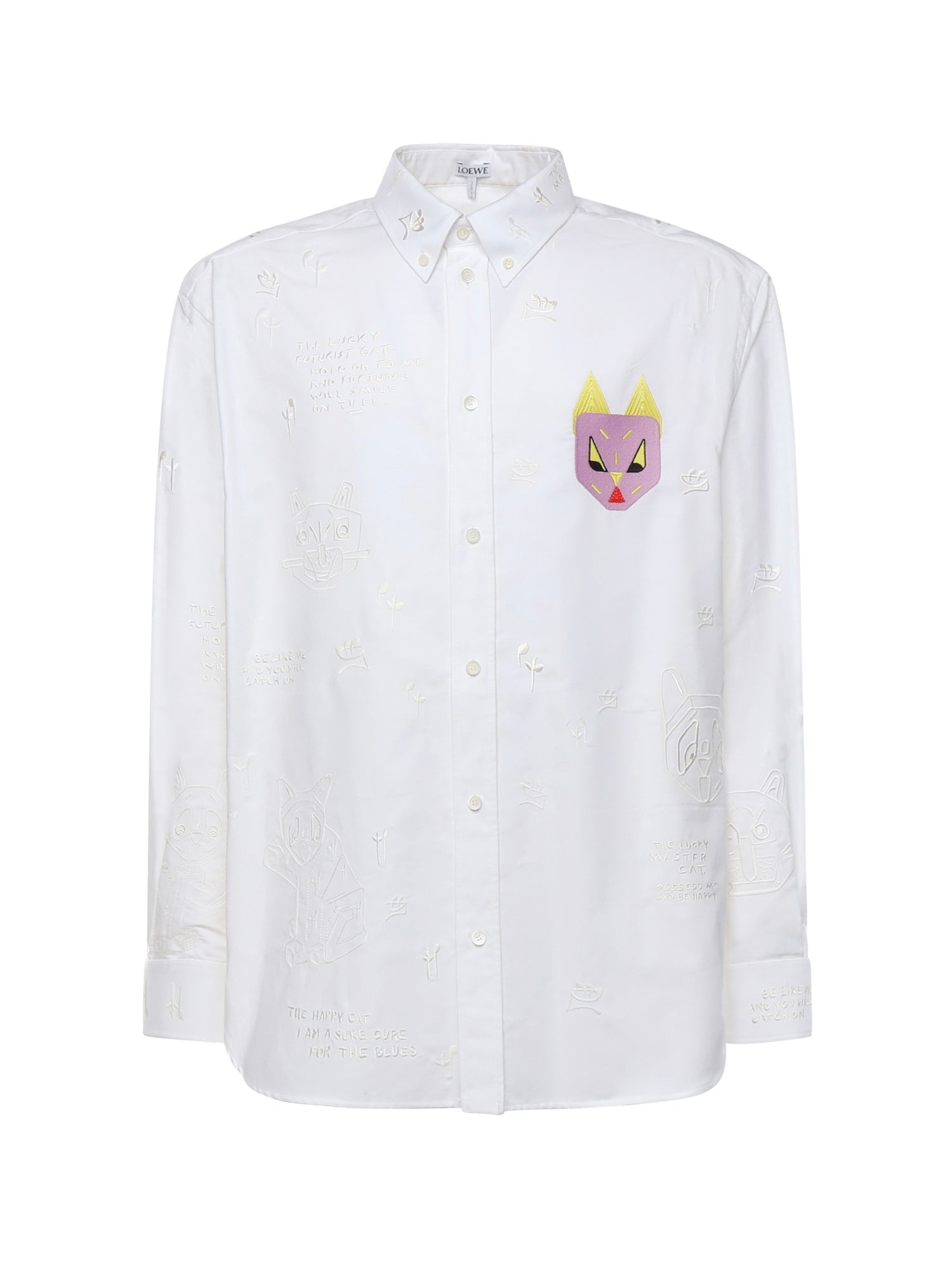 Camicia in cotone H526Y05WG7 2016 LOEWE 