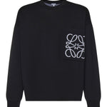 Maglia Anagram in cotone con tasca H526Y14KKI 1102 LOEWE 