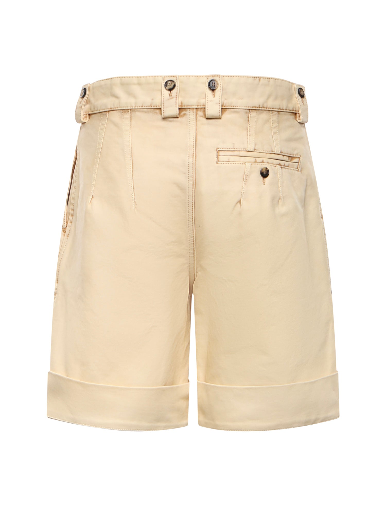 Short con risvolto in cotone H526Y1AW31 2140 LOEWE 