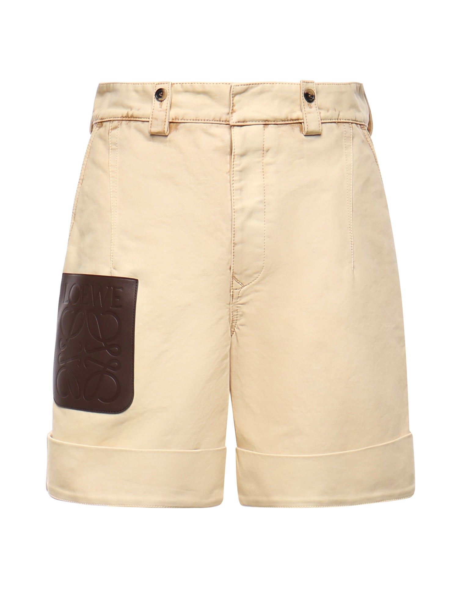 Short con risvolto in cotone H526Y1AW31 2140 LOEWE 