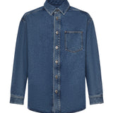 Giacca-camicia Anagram in denim H526Y1DW27 5475 LOEWE 