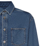 Giacca-camicia Anagram in denim H526Y1DW27 5475 LOEWE 