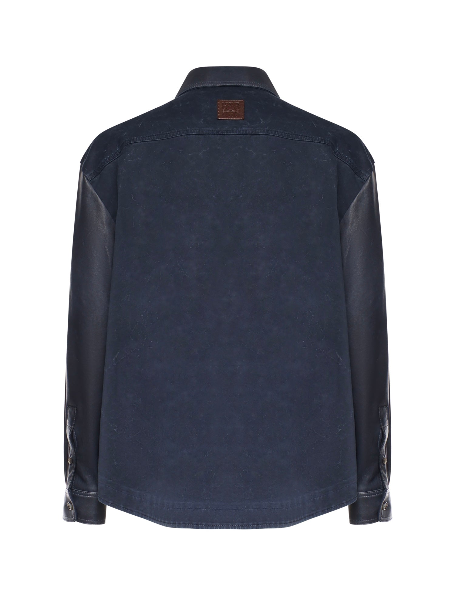 Overshirt in nappa di agnello e cotone H526Y31L53 5110 LOEWE 