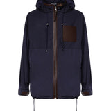 Giacca con cappuccio in tessuto tecnico H616Y02X22 4042 LOEWE 