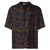 Camicia a maniche corte in seta H616Y05X91 4042 LOEWE 