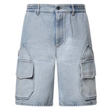 Bermuda cargo in denim H616Y1GX13 8438 LOEWE 