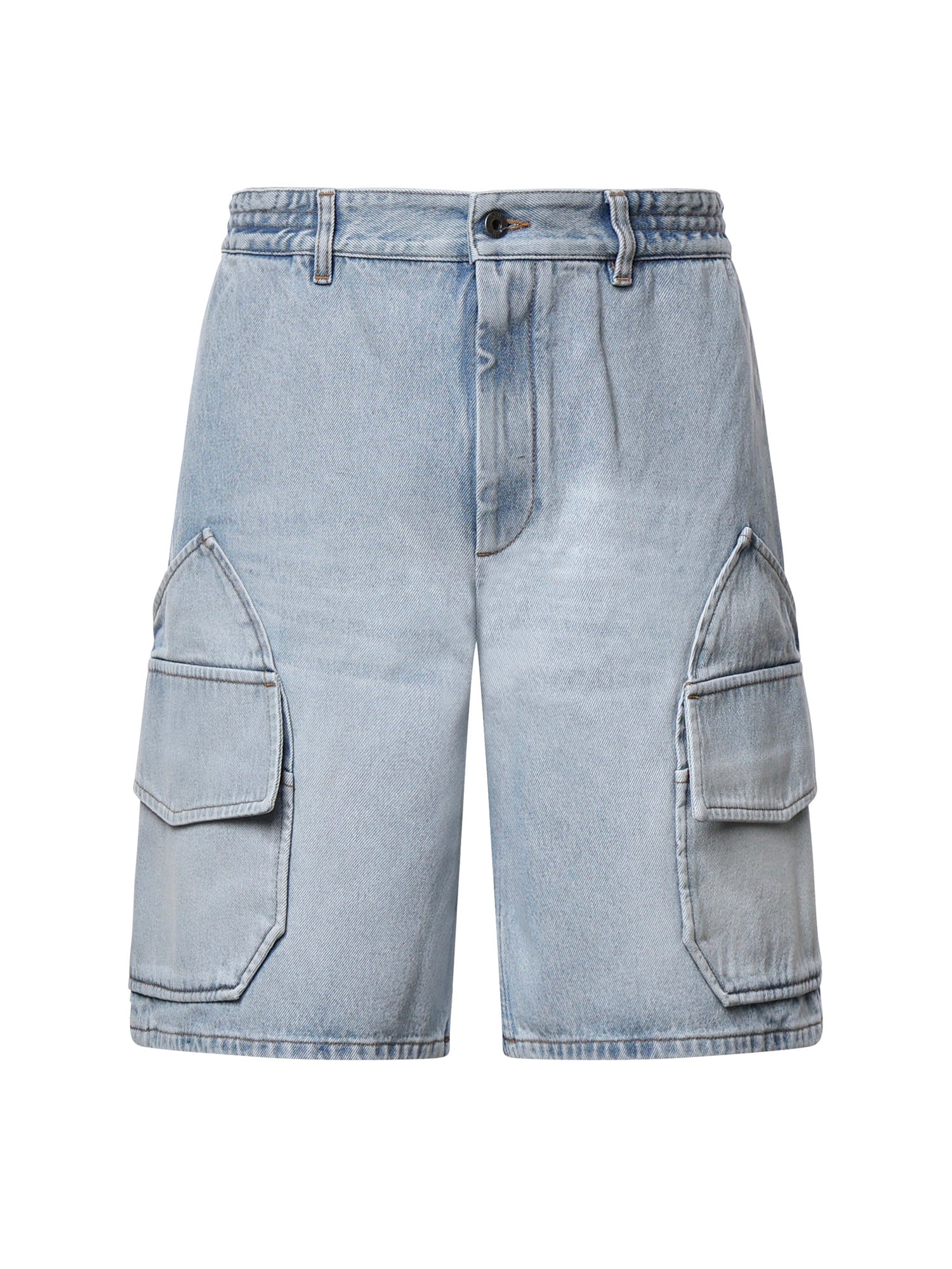 Bermuda cargo in denim H616Y1GX13 8438 LOEWE 