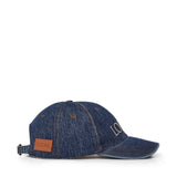 Cappello in denim con logo K820358X49 8798 LOEWE 