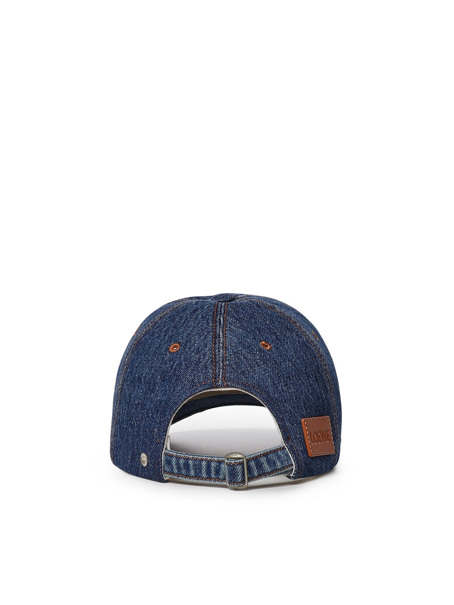 Cappello in denim con logo K820358X49 8798 LOEWE 