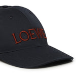 Cappello in tela con logo K820358X68 5544 LOEWE 