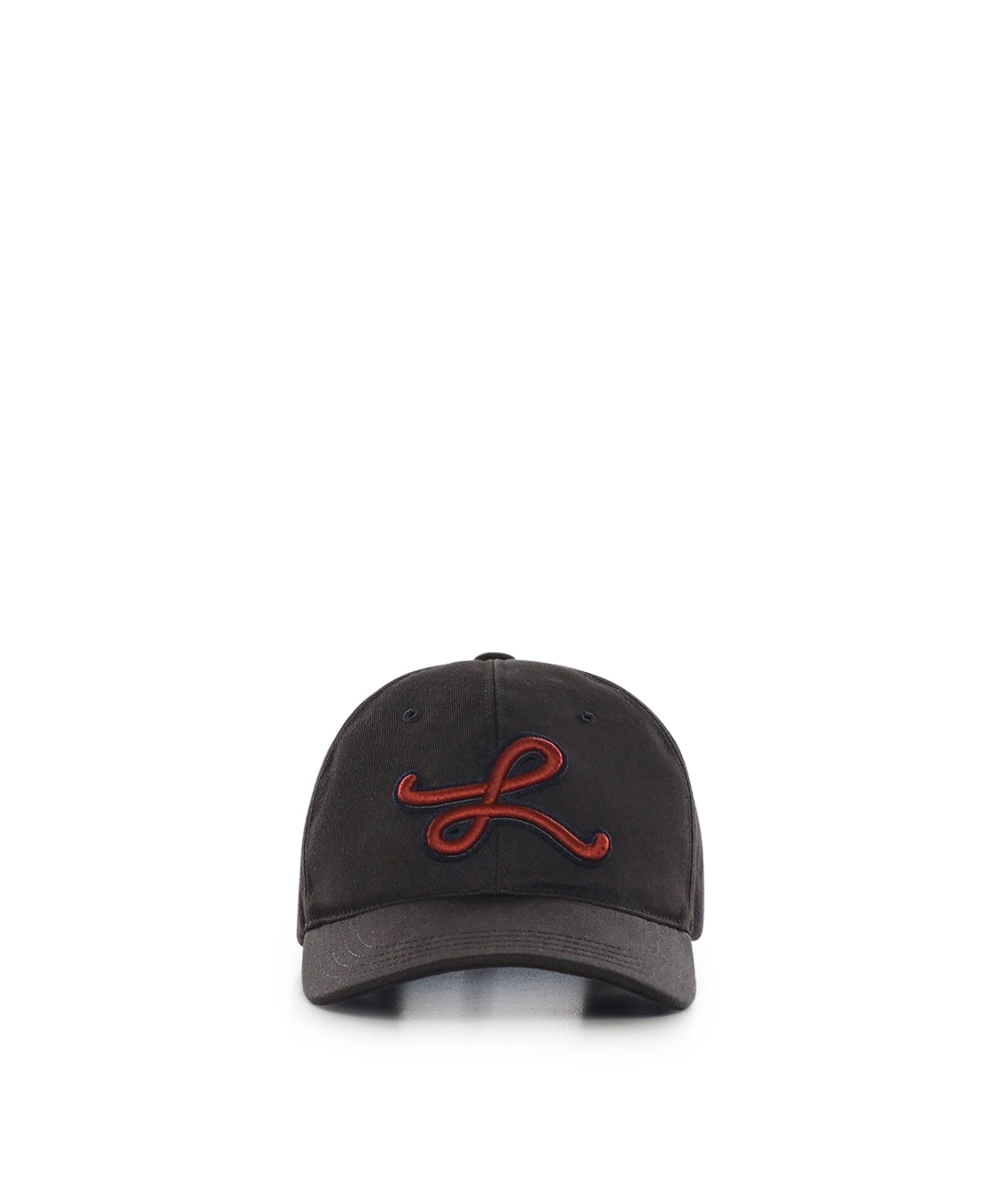 Cappello con applicazione L in cotone K820358XAJ 1100 LOEWE 