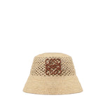 Bob Anagram in rafia e pelle di vitello<BR/> K820HB1XD0 2123 LOEWE 