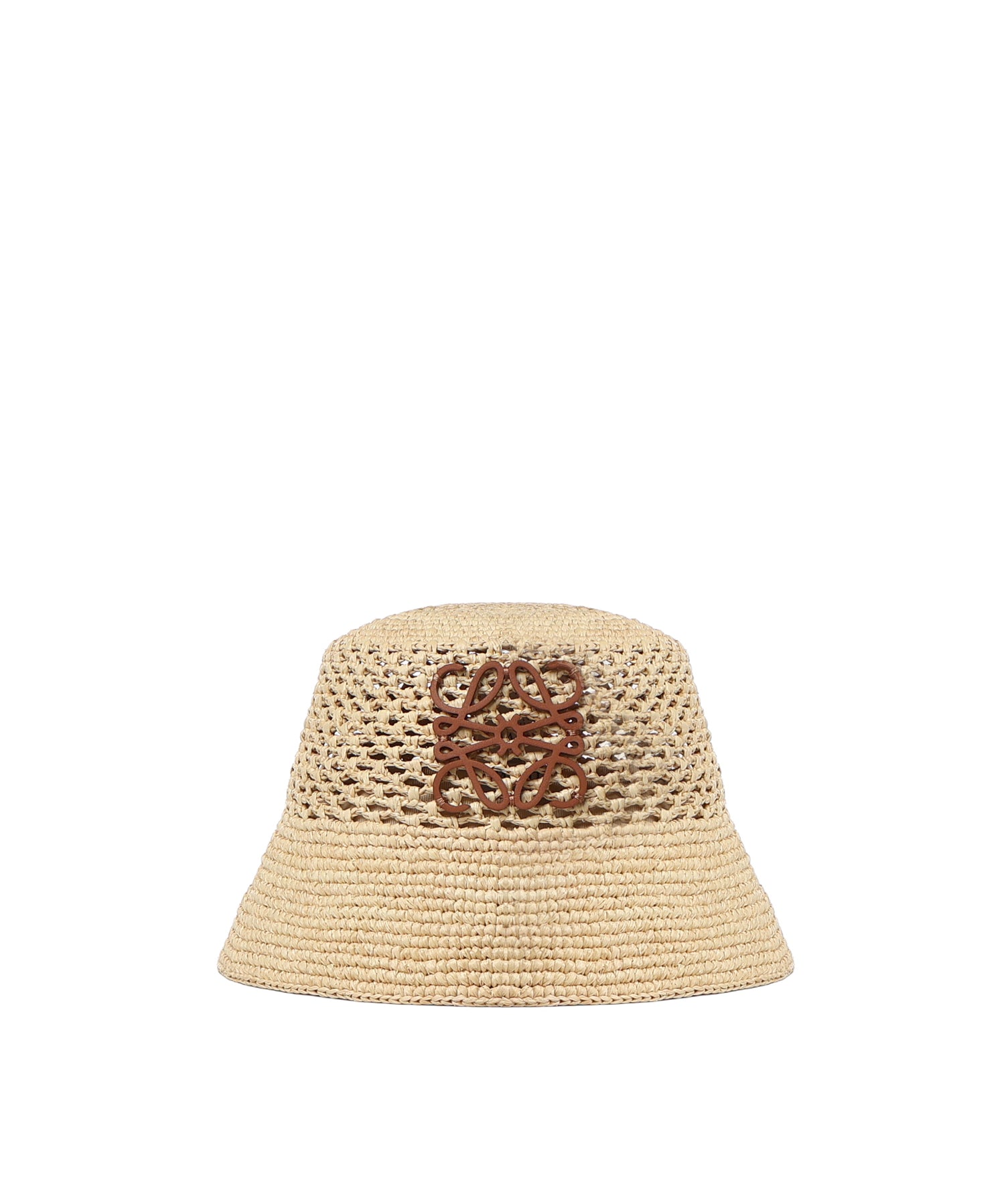 Bob Anagram in rafia e pelle di vitello<BR/> K820HB1XD0 2123 LOEWE 