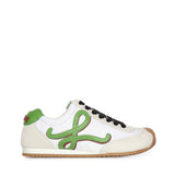 Sneaker Ballet Runner 2.0 in nylon e pelle di vitello LBR2282X31 7918 LOEWE 