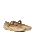 Mary Jane Rio in pelle scamosciata e rafia LBV3466X02 2210 LOEWE 