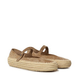 Mary Jane Rio in pelle scamosciata e rafia LBV3466X02 2210 LOEWE 