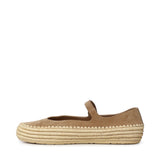 Mary Jane Rio in pelle scamosciata e rafia LBV3466X02 2210 LOEWE 