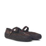 Mary Jane Rio in pelle scamosciata e rafia LBV3466X02 3110 LOEWE 