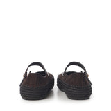 Mary Jane Rio in pelle scamosciata e rafia LBV3466X02 3110 LOEWE 