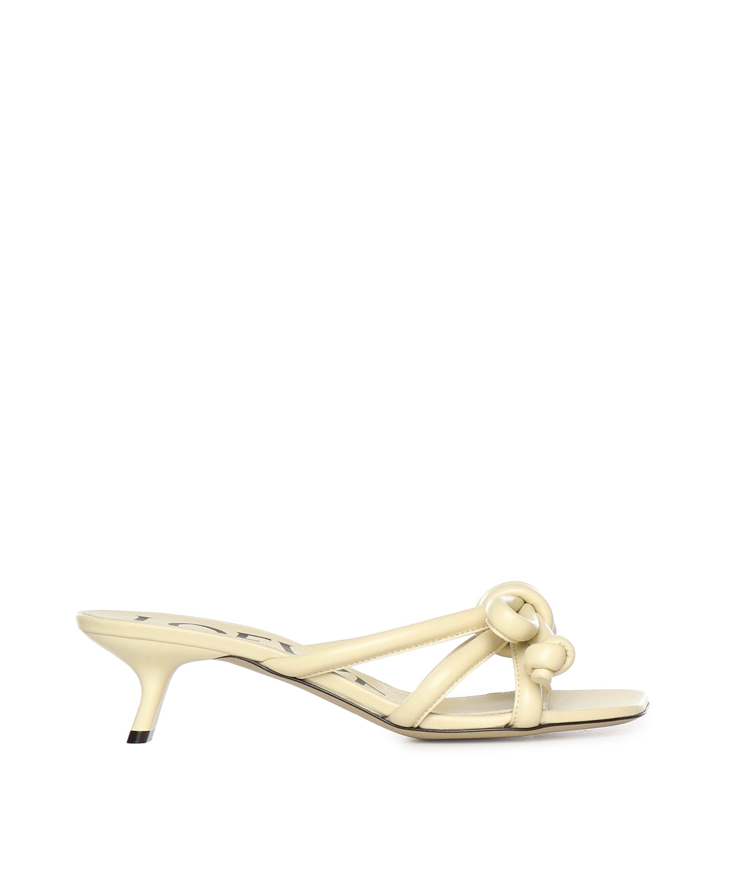 Sandalo Flamenco Knot in pelle LLSP465X10 8020 LOEWE 
