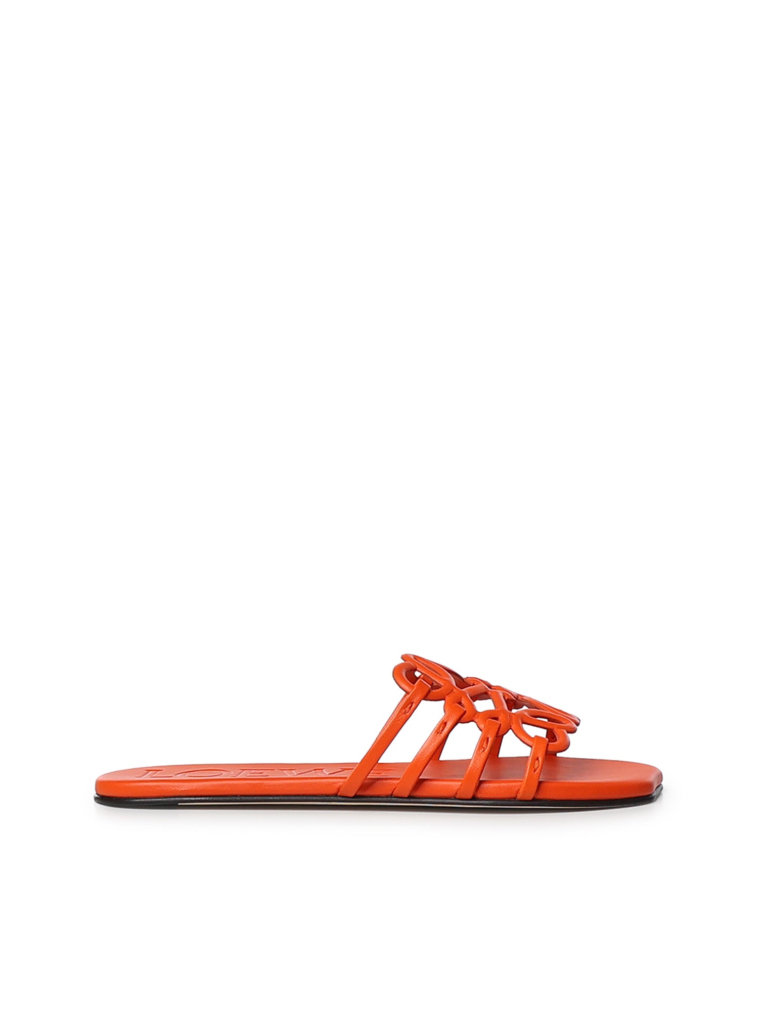 Slide Petal Anagram in pelle di vitello LPEA465X06 4974 LOEWE 