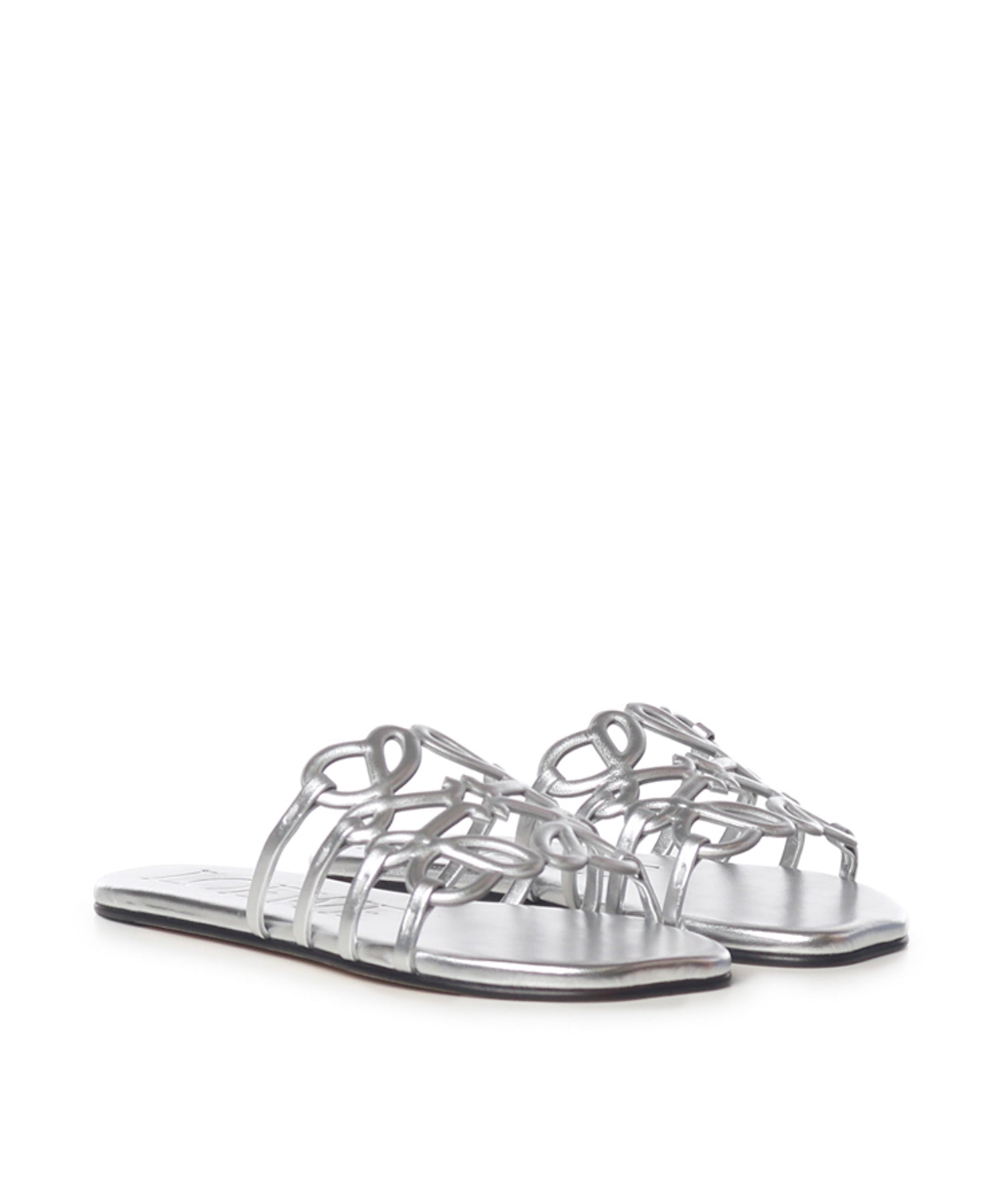 Slide Anagram Petal in pelle laminata LPEA465X08 1160 LOEWE 