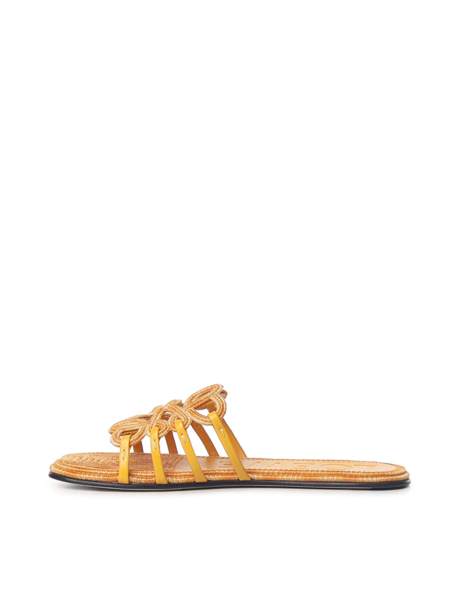 Slide Petal Anagram in tela ricamata LPEA465X11 3863 LOEWE 