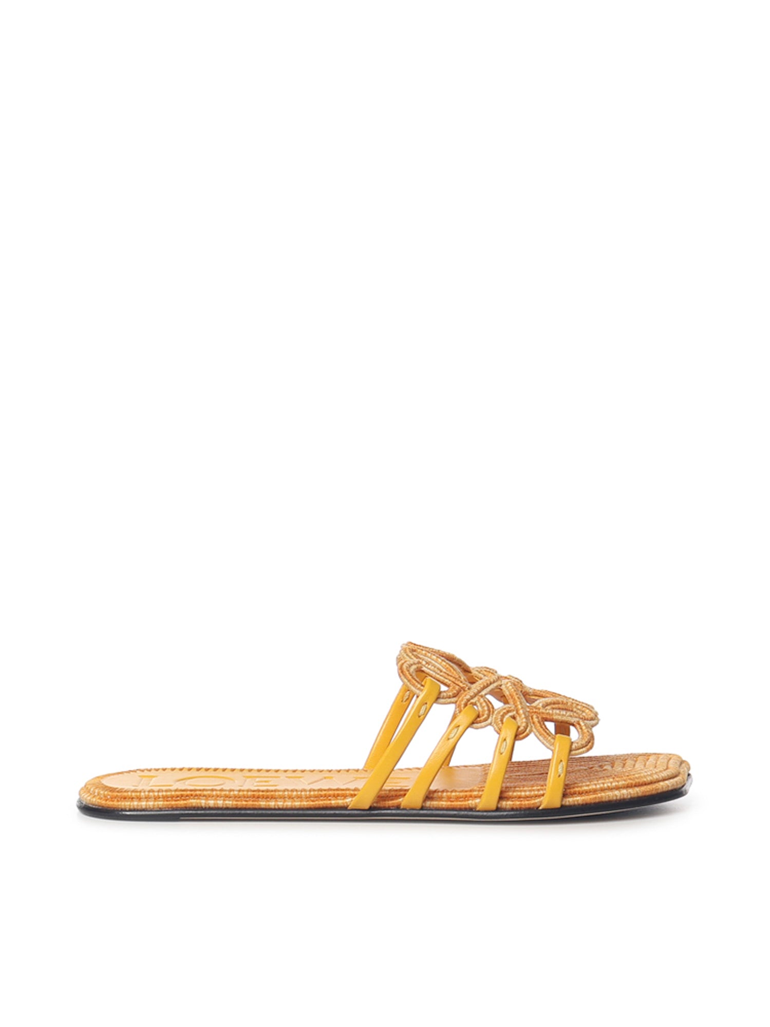 Slide Petal Anagram in tela ricamata LPEA465X11 3863 LOEWE 