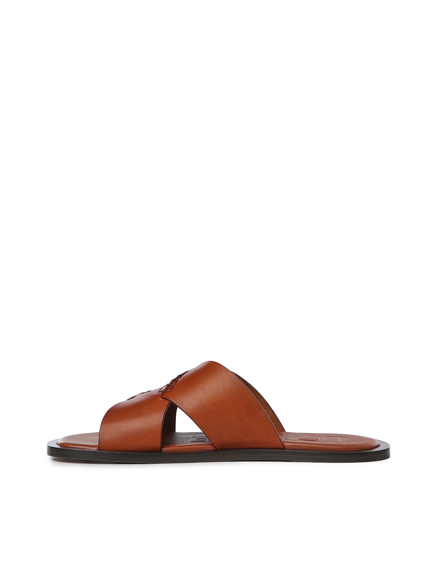 Slide Flex incrociate in pelle di vitello M616465X29 2530 LOEWE 