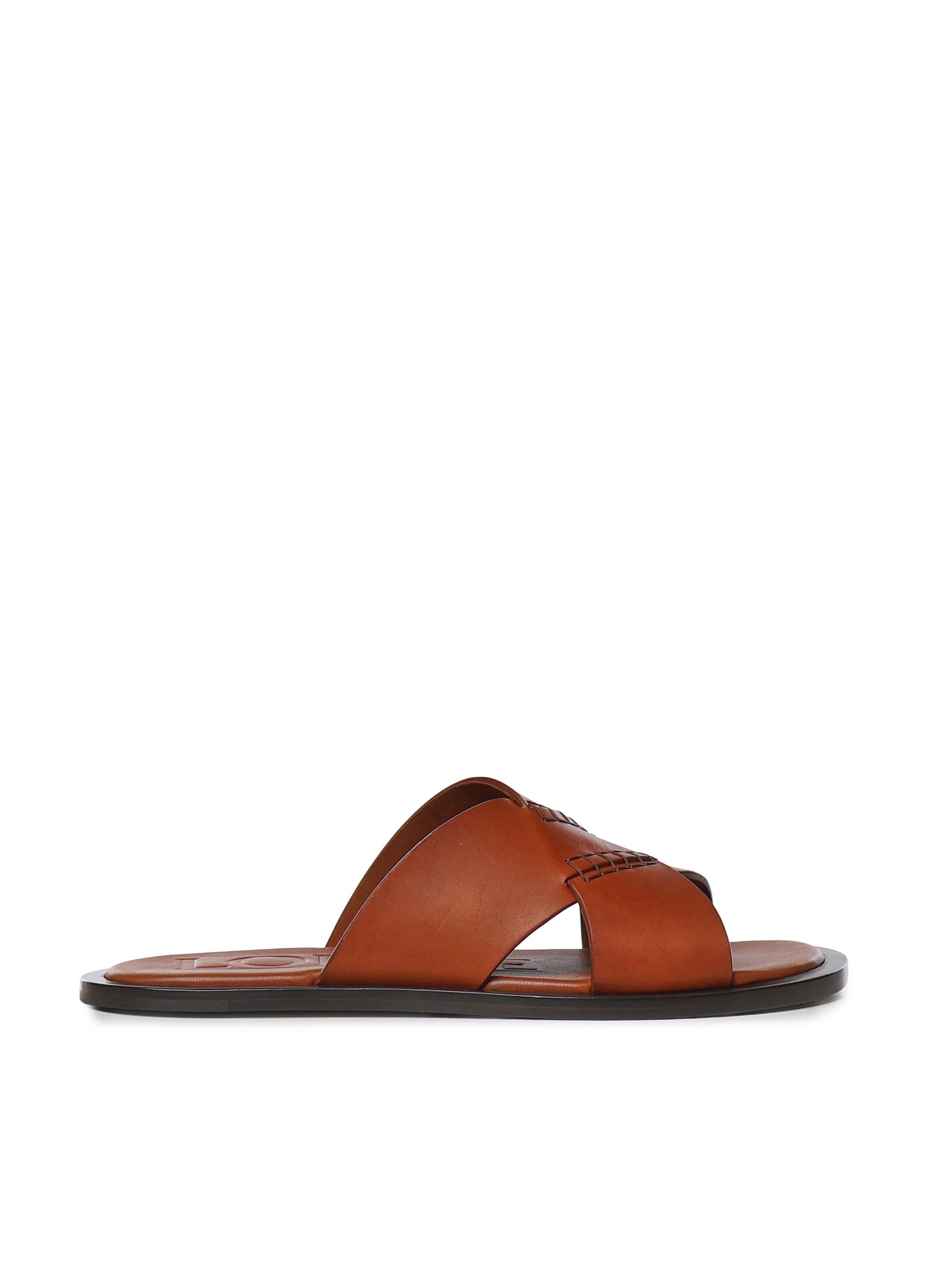 Slide Flex incrociate in pelle di vitello M616465X29 2530 LOEWE 