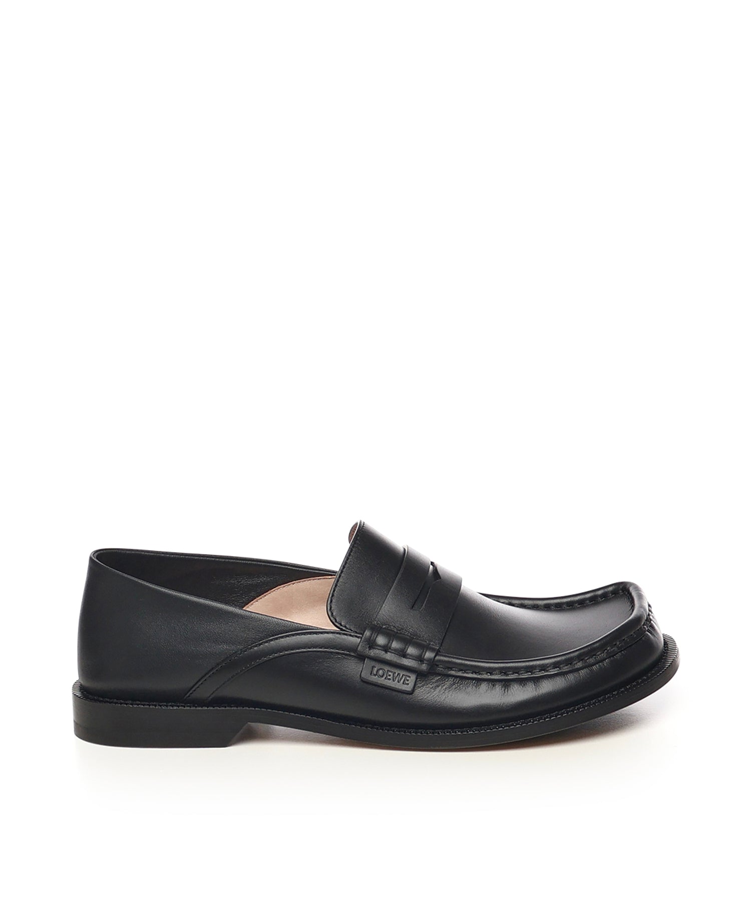 Mocassini Campo Flap Back in pelle di vitello M816290X47 1100 LOEWE 