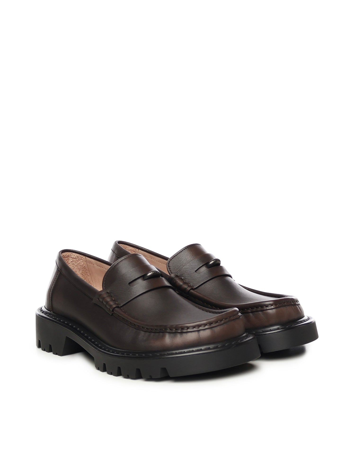 Mocassini Sierra in pelle di vitello M816290X56 3110 LOEWE 