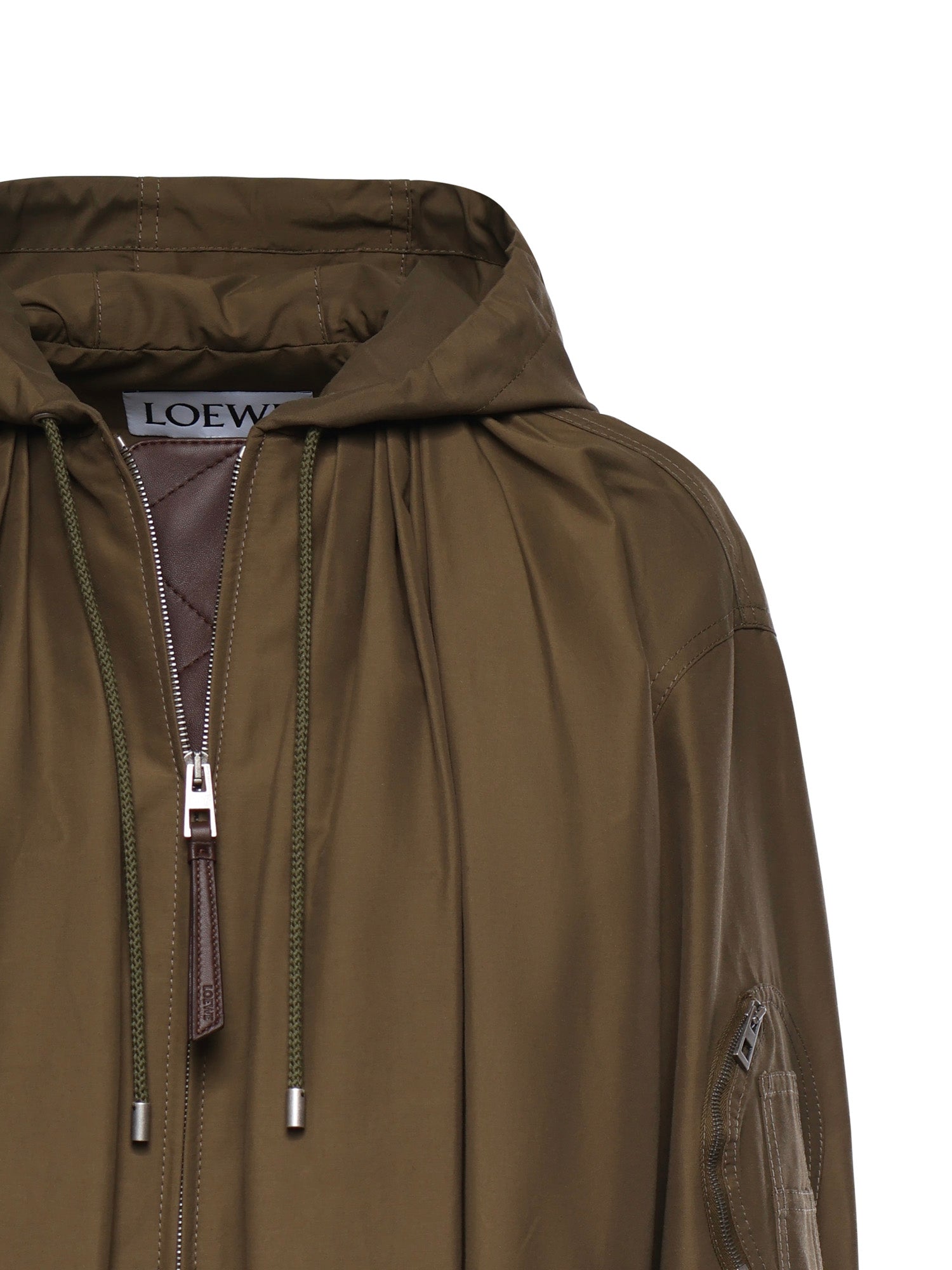 Giacca con cappuccio in misto cotone S359Y02XFA 4160 LOEWE 