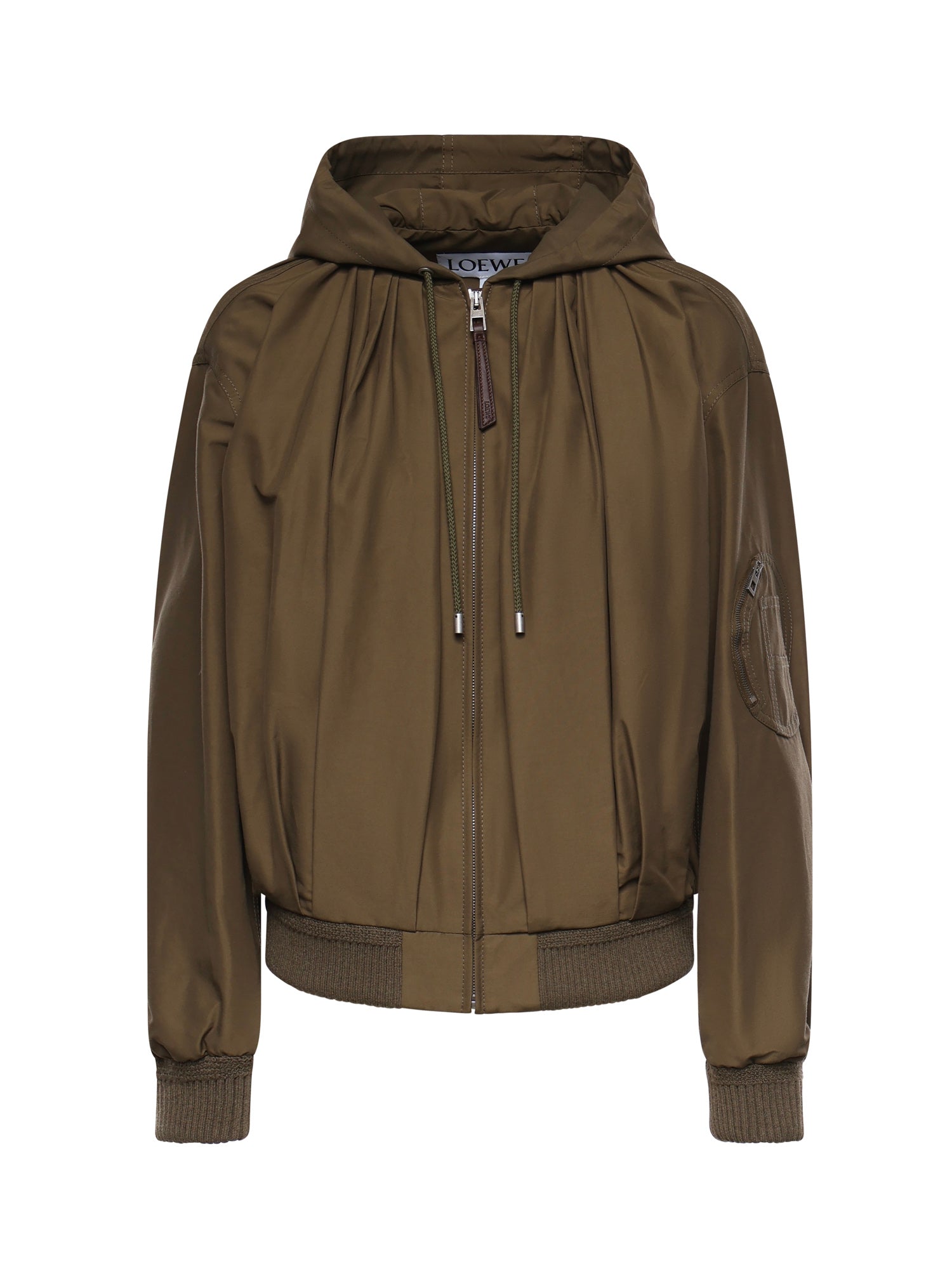 Giacca con cappuccio in misto cotone S359Y02XFA 4160 LOEWE 