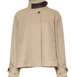 Parka cropped in cotone e seta S359Y02XFE 2140 LOEWE 