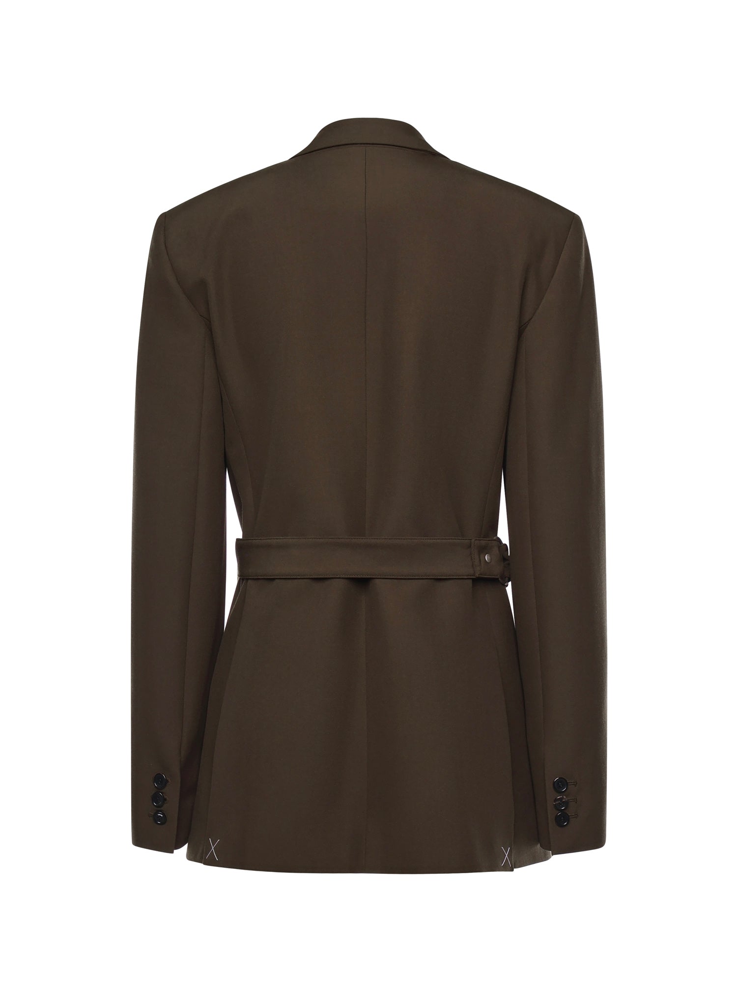 Giacca drappeggiata in lana S359Y03XAE 4160 LOEWE 
