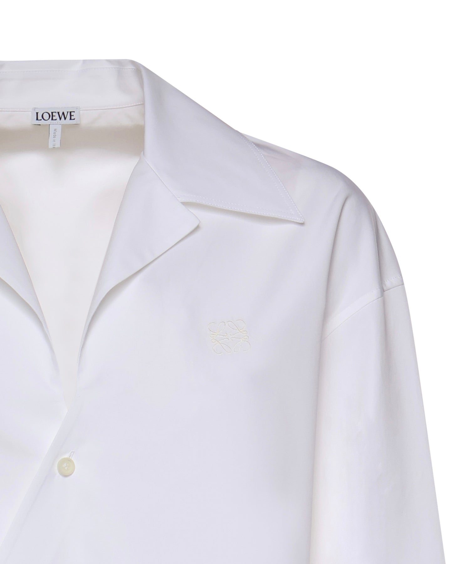 Camicia asimmetrica in cotone S359Y05XEZ 2100 LOEWE 