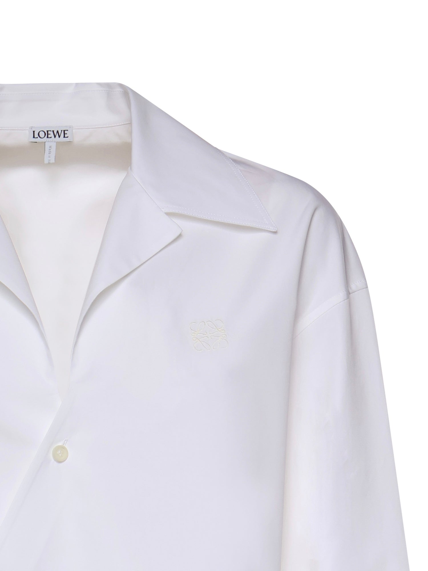 Camicia asimmetrica in cotone S359Y05XEZ 2100 LOEWE 