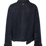 Camicia drappeggiata in denim S359Y1DX19 5380 LOEWE 