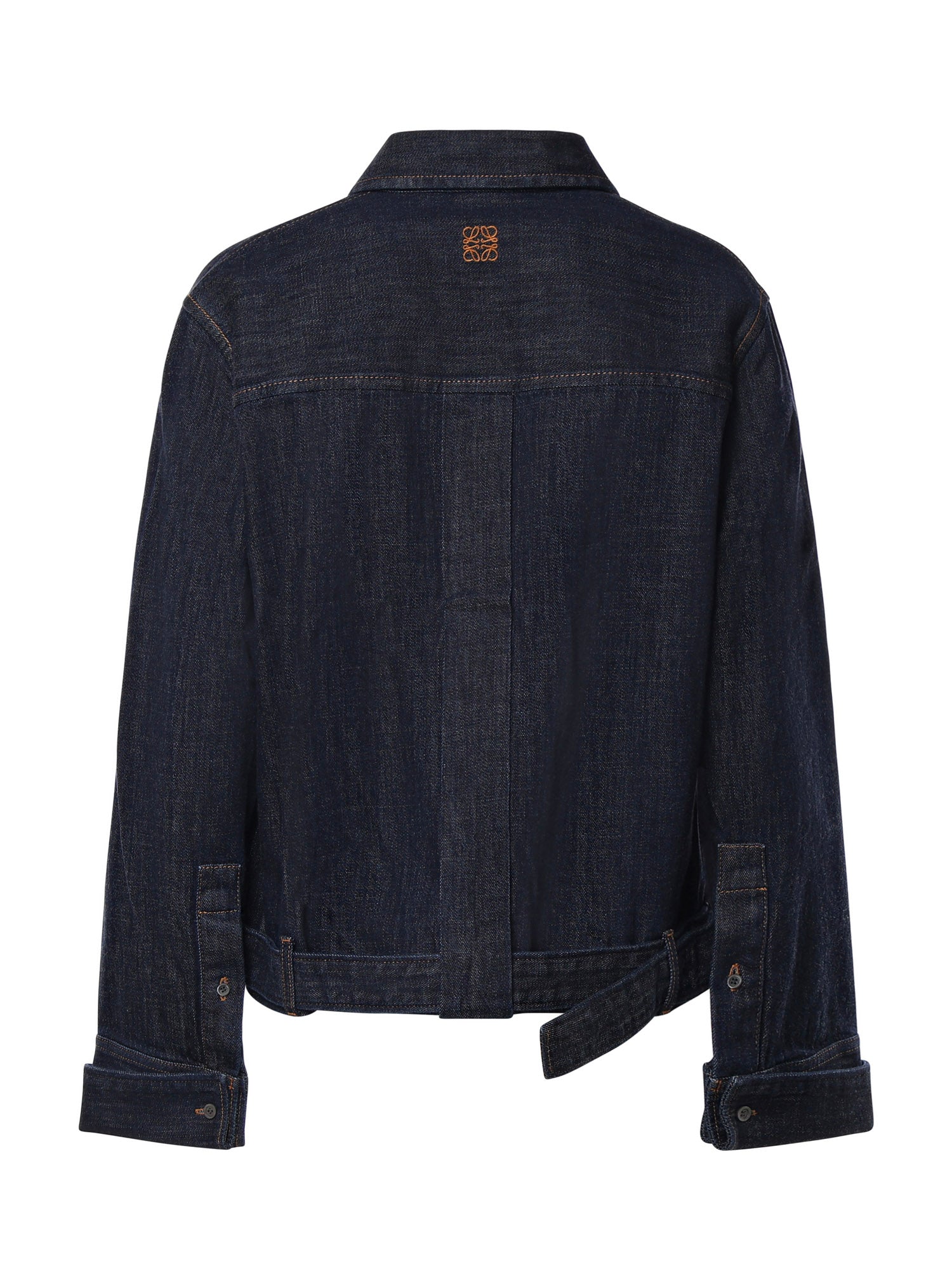 Camicia drappeggiata in denim S359Y1DX19 5380 LOEWE 