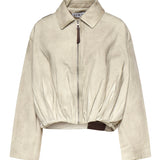 Giacca drappeggiata in cotone S359Y50XAE 1130 LOEWE 