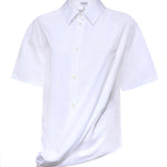 Camicia in cotone con logo S540Y05XD2 2100 LOEWE 